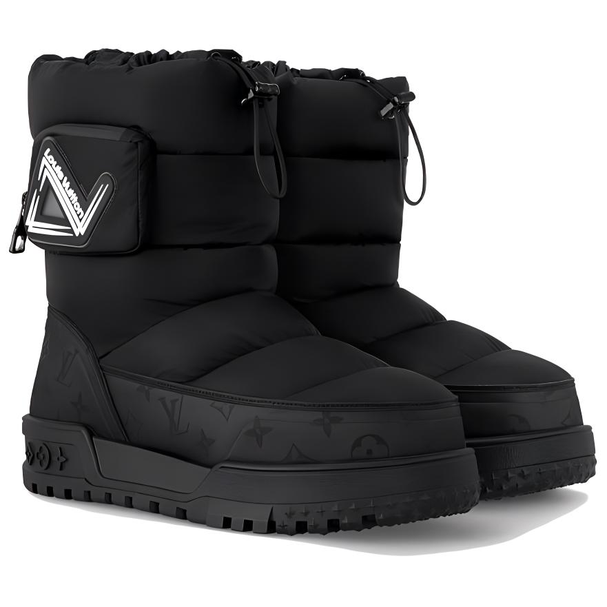 

ALPINE Экипаж Снежные Ботинки Мужские Черные LOUIS VUITTON, Черный, ALPINE Экипаж Снежные Ботинки Мужские Черные LOUIS VUITTON