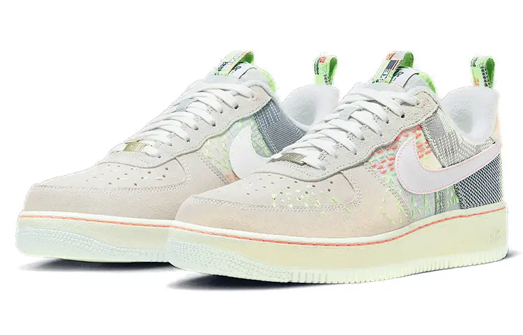 Nike Air Force 1 '07 Premium 'Sashiko' Белый — фото 3