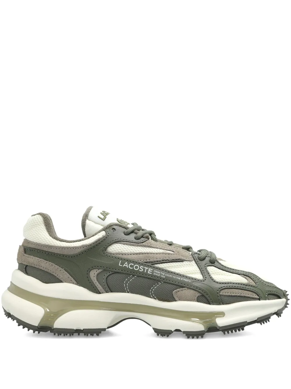 Массивные кроссовки L003 Lacoste, зеленый