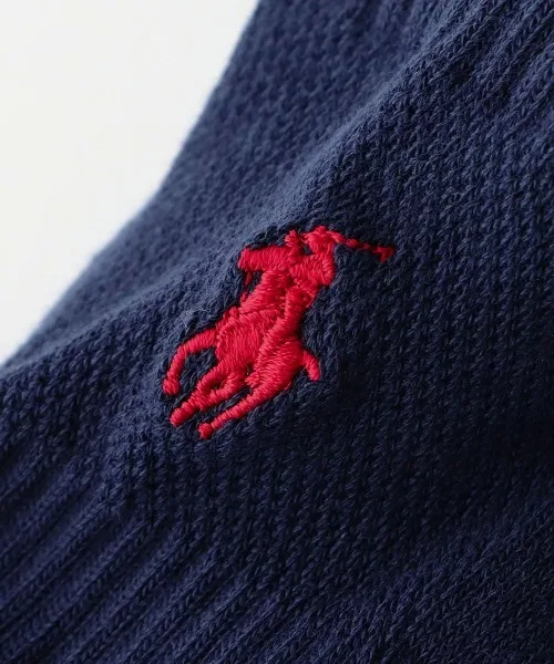 Женские носки для кроссовок POLO RALPH LAUREN из органического хлопка с махровой подошвой, модель 03207894 — фото 3
