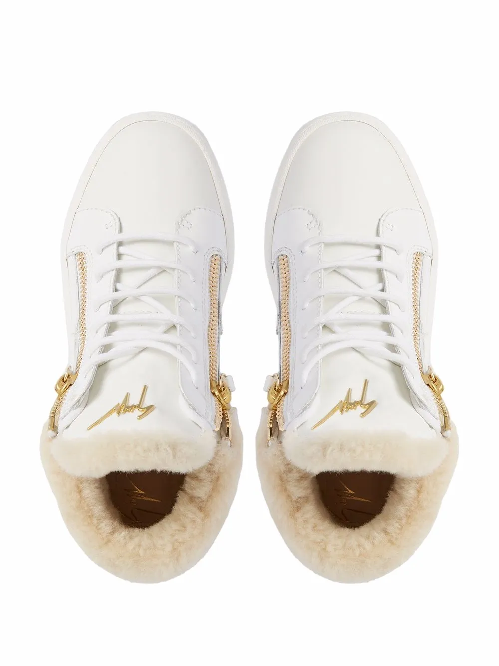 Кеды Kriss Giuseppe Zanotti, белый — фото 4