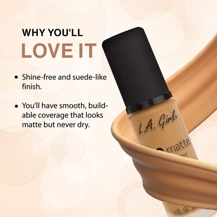 

Матовая основа LA Girl PRO Light Tan L.A. Girl