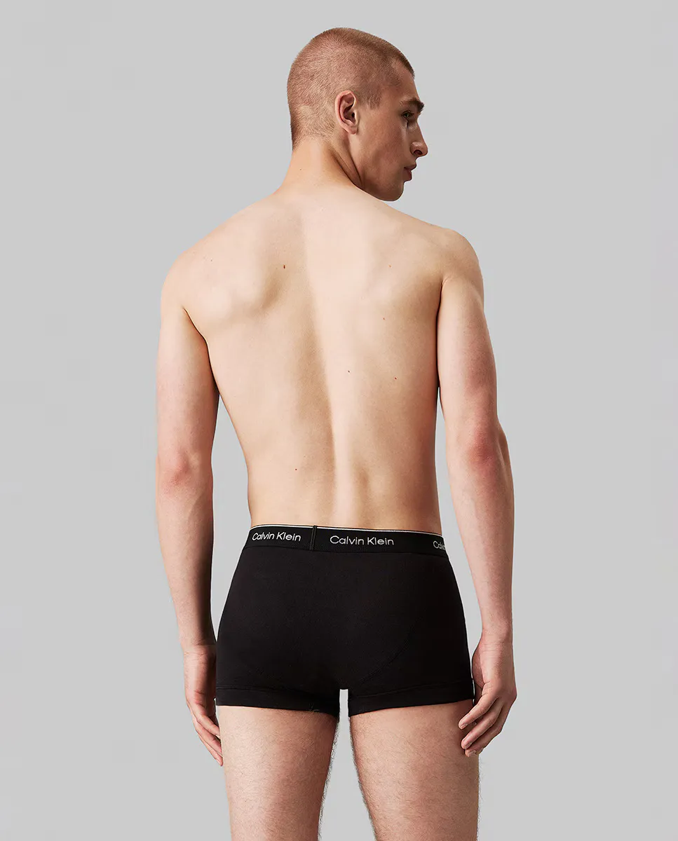 Упаковка из 3 трусов-боксеров - Cotton Classics Calvin Klein, черный — фото 2