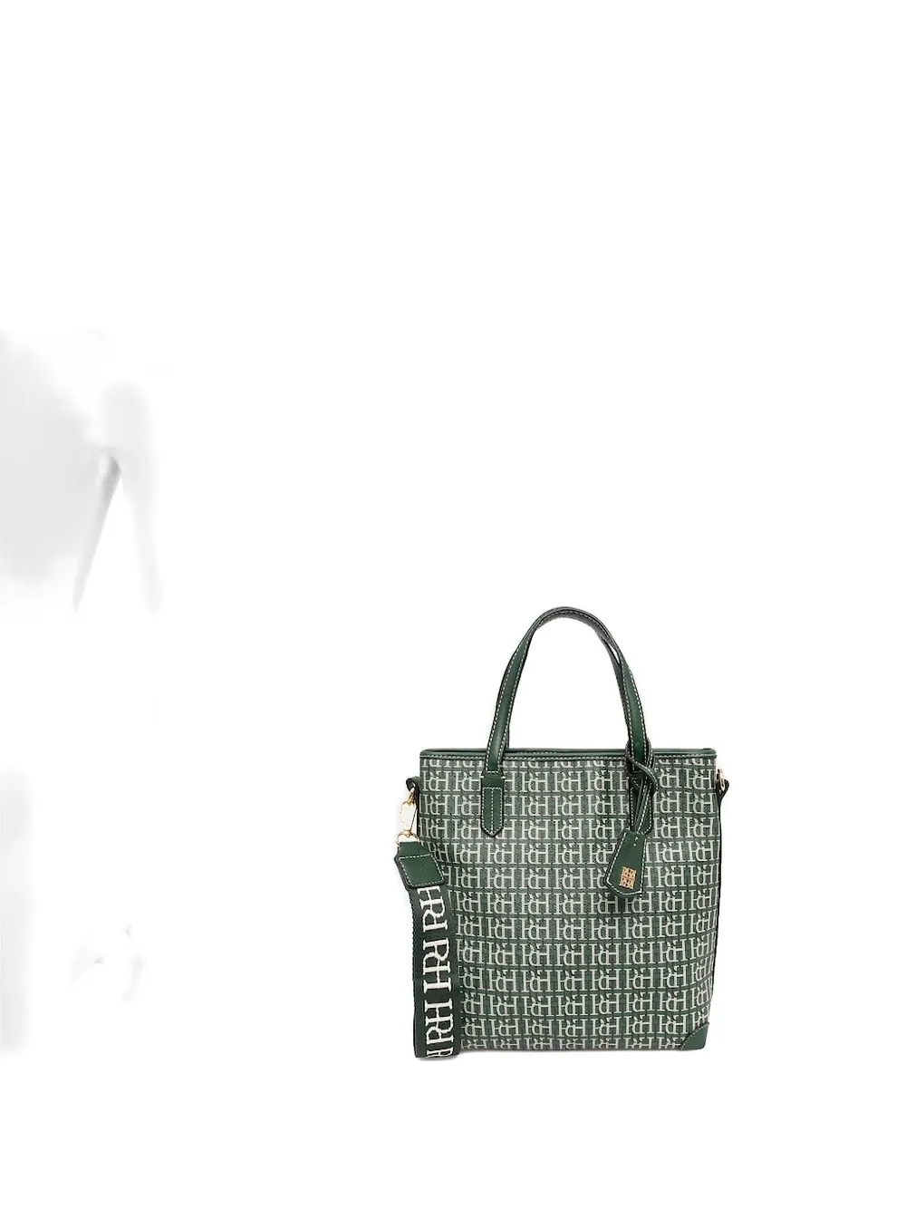 

Сумка-шоппер с монограммой Pedro Del Hierro, зеленый