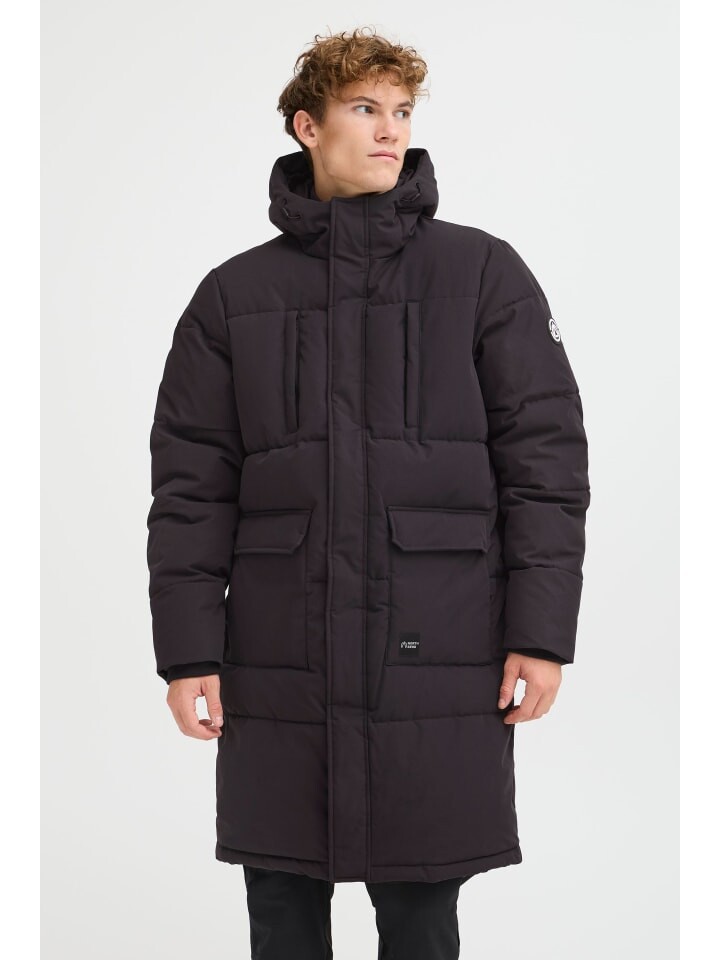 

Зимняя куртка North Bend Langmantel NBKilian M 243667MMM wattierte Jacke, черный