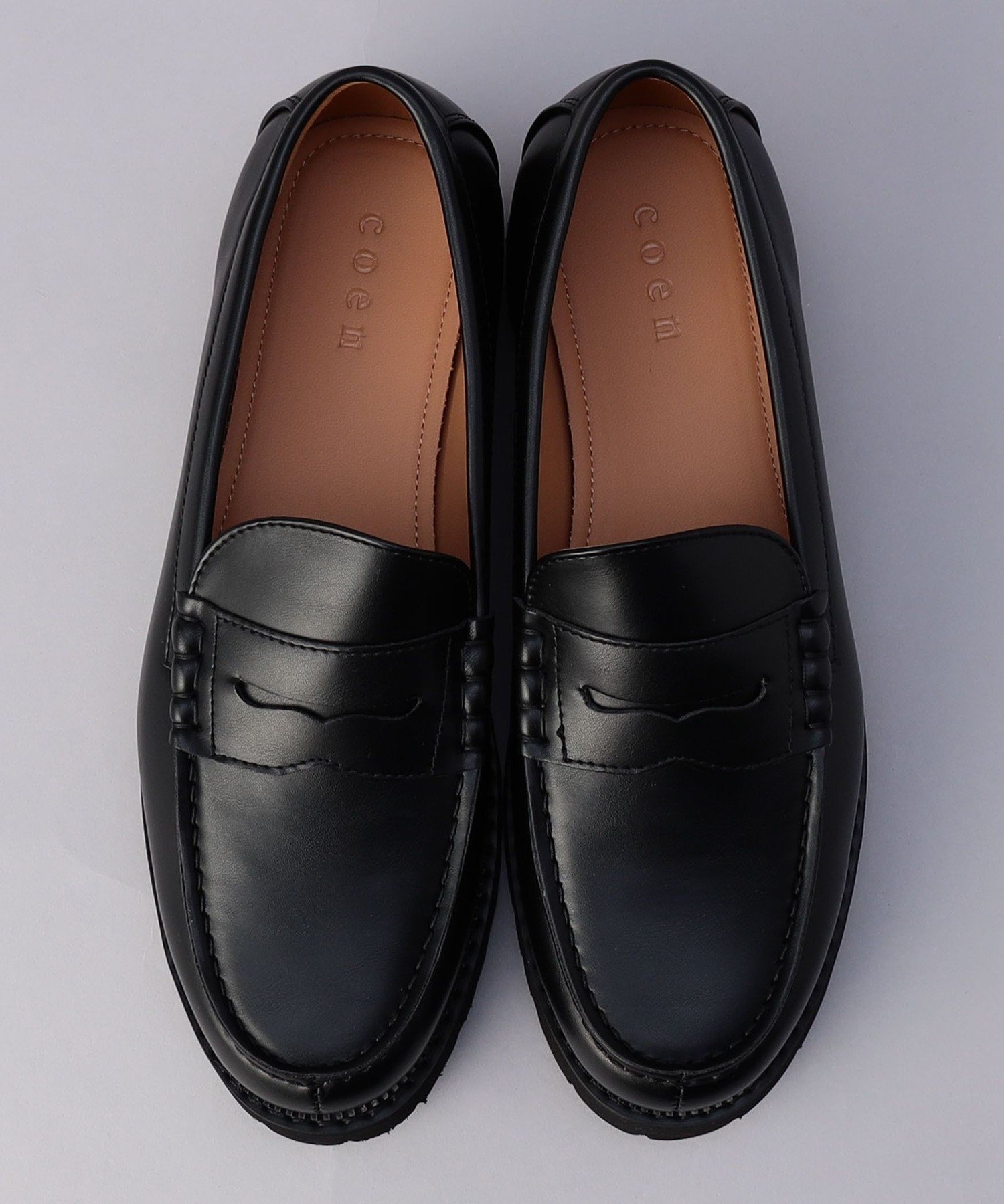 Черные лоферы Coen, Black