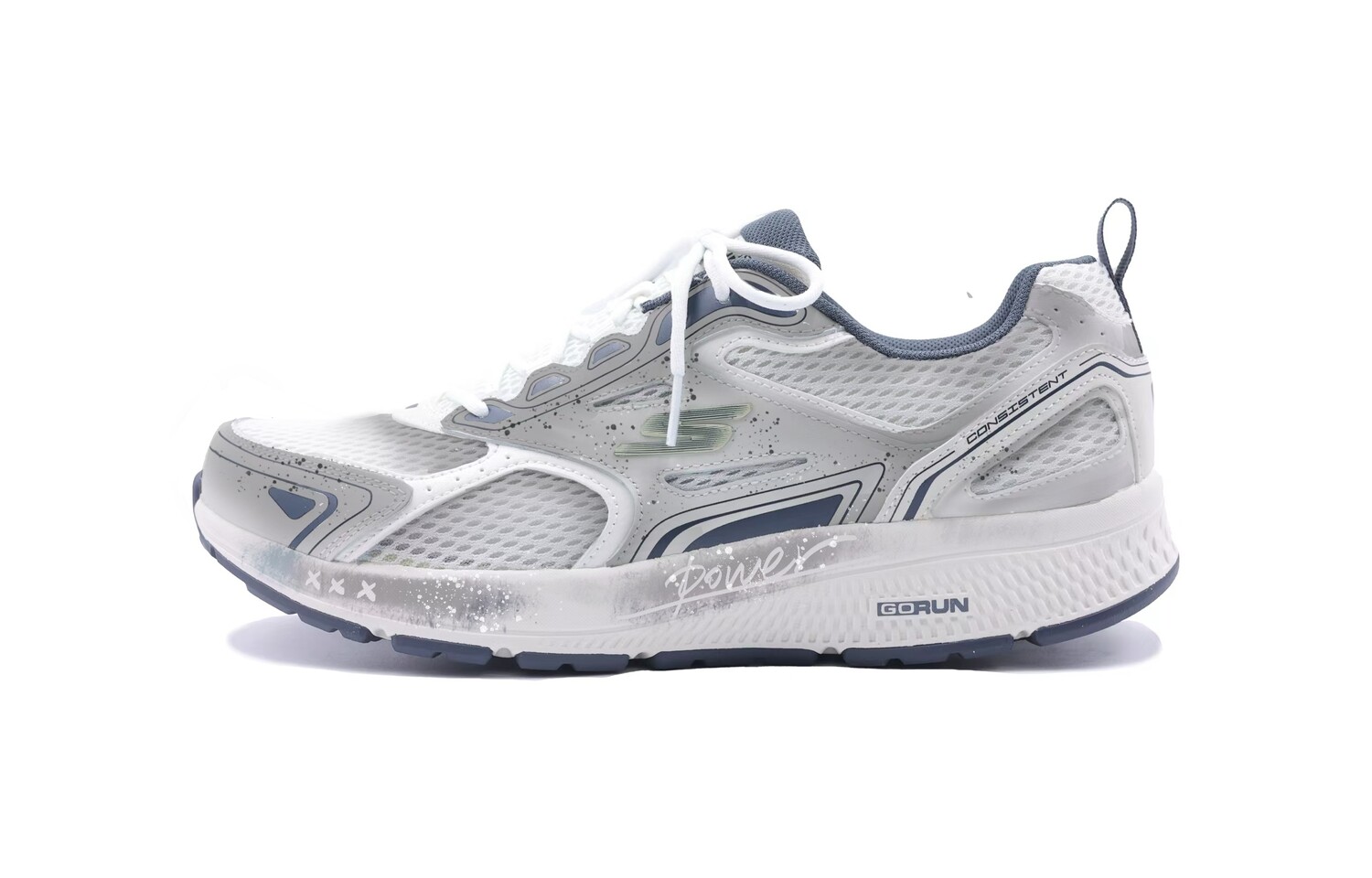 

Кроссовки мужские низкие серые Skechers