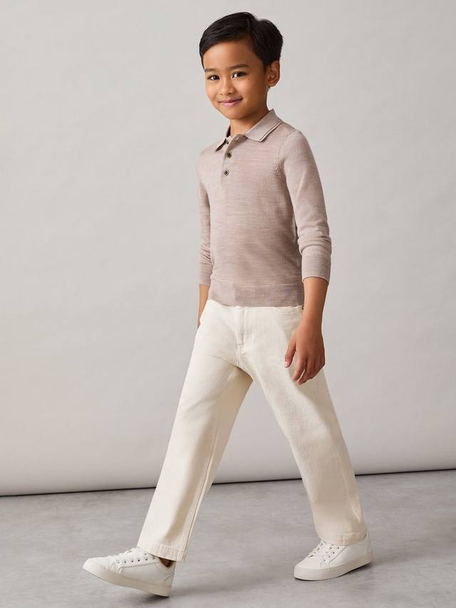 

Детские джинсы Ronnie Straight Reiss, Off White