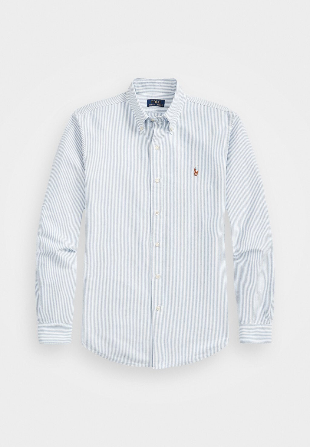Рубашка ОКСФОРДСКАЯ РУБАШКА CUSTOM FIT Polo Ralph Lauren, синий/белый — фото 4