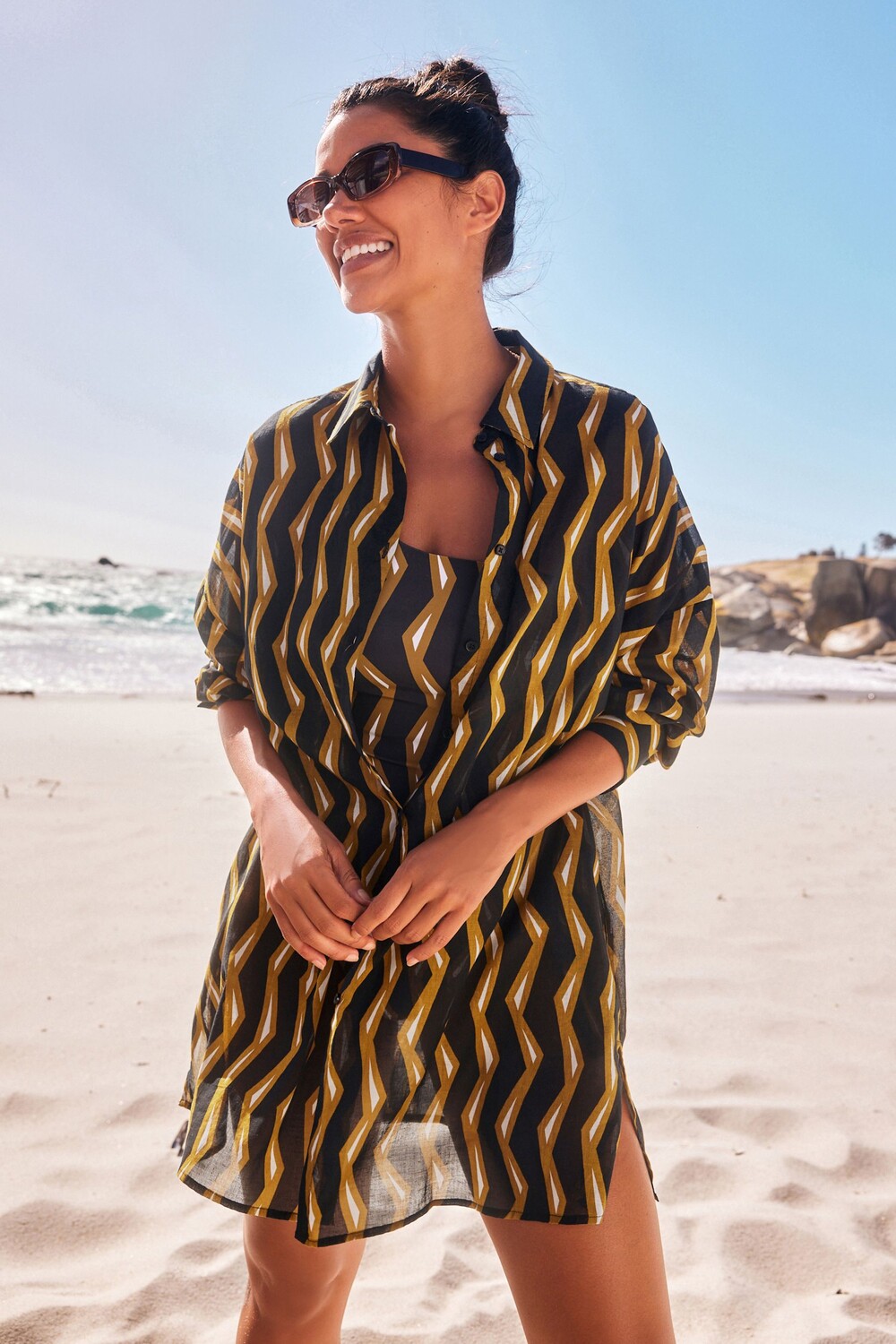 

Пляжная рубашка Scion Next, черный