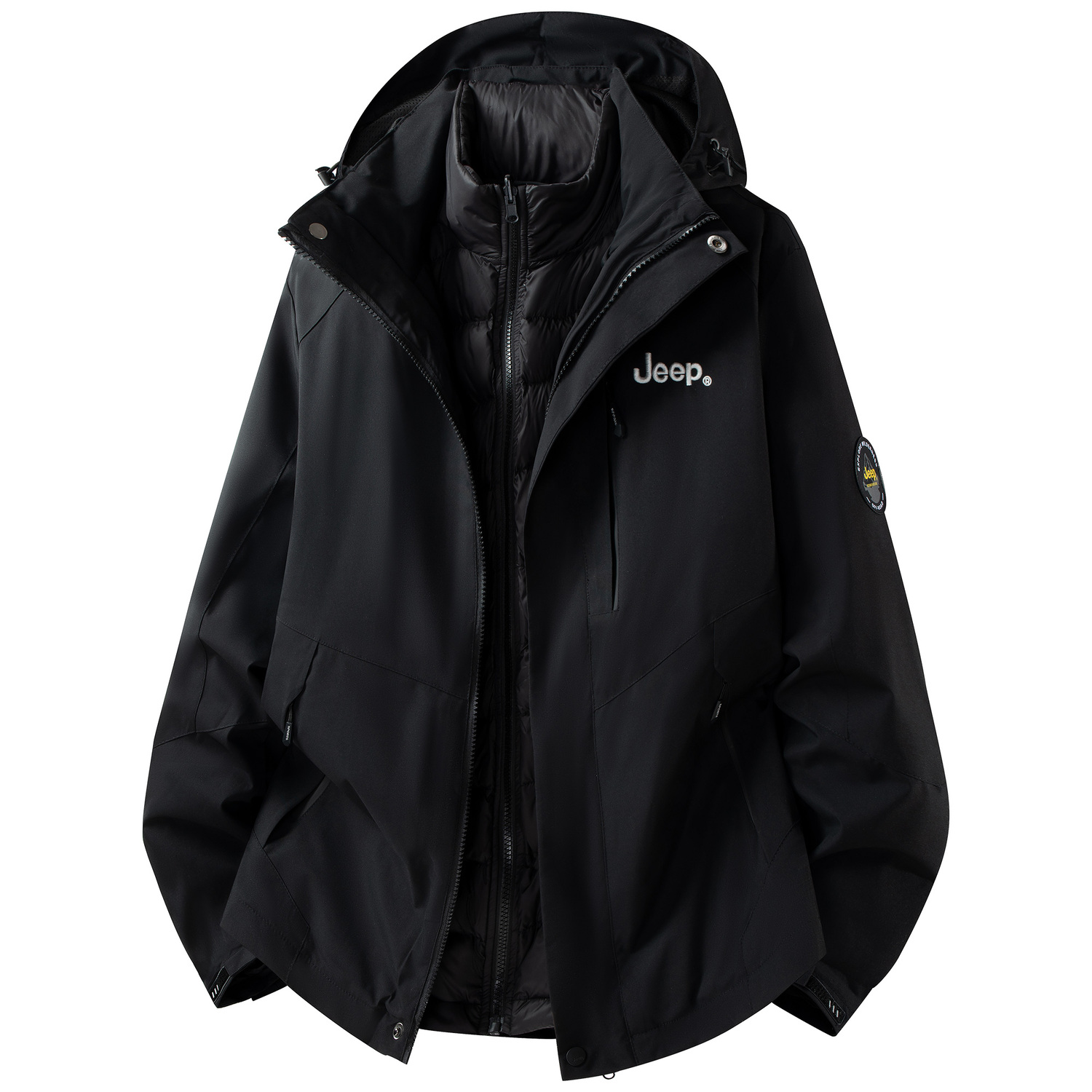 

Jeep Пуховик Black Knight Series Unisex Black