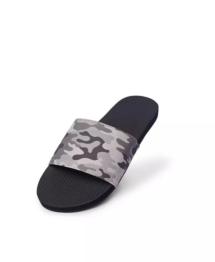 Женские шлепанцы с камуфляжным принтом Indosole, мультиколор