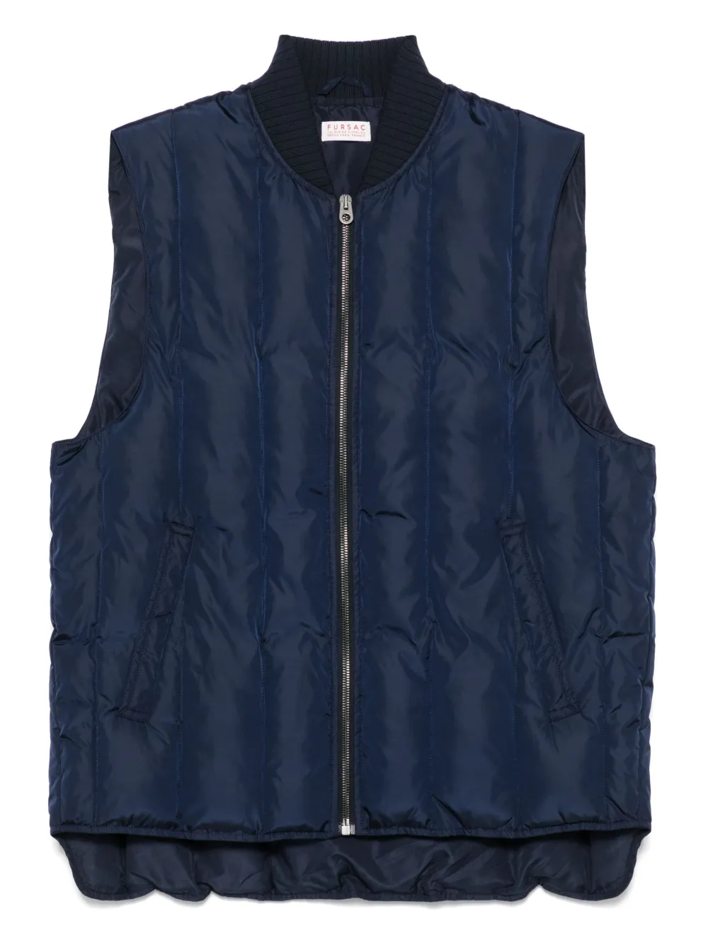 

Пуховик на молнии Fursac, синий