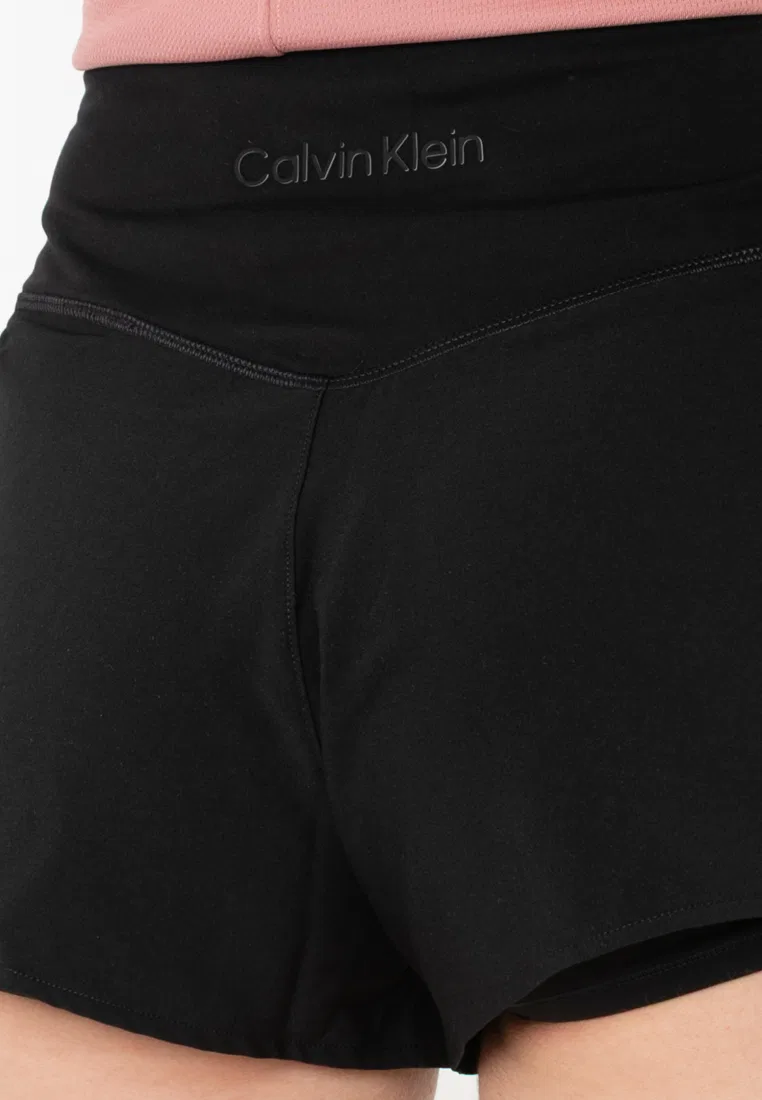 Шорты 2-в-1, Calvin Klein Sport, черный — фото 3