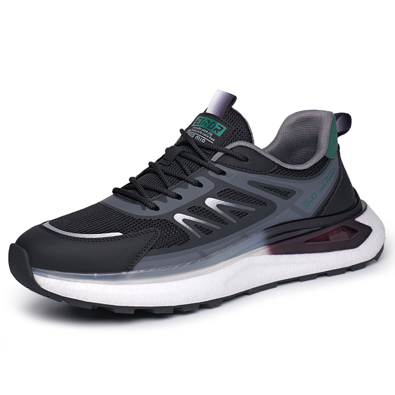 

ZUOSAISI Износостойкие дышащие низкие повседневные туфли, мужские, черные