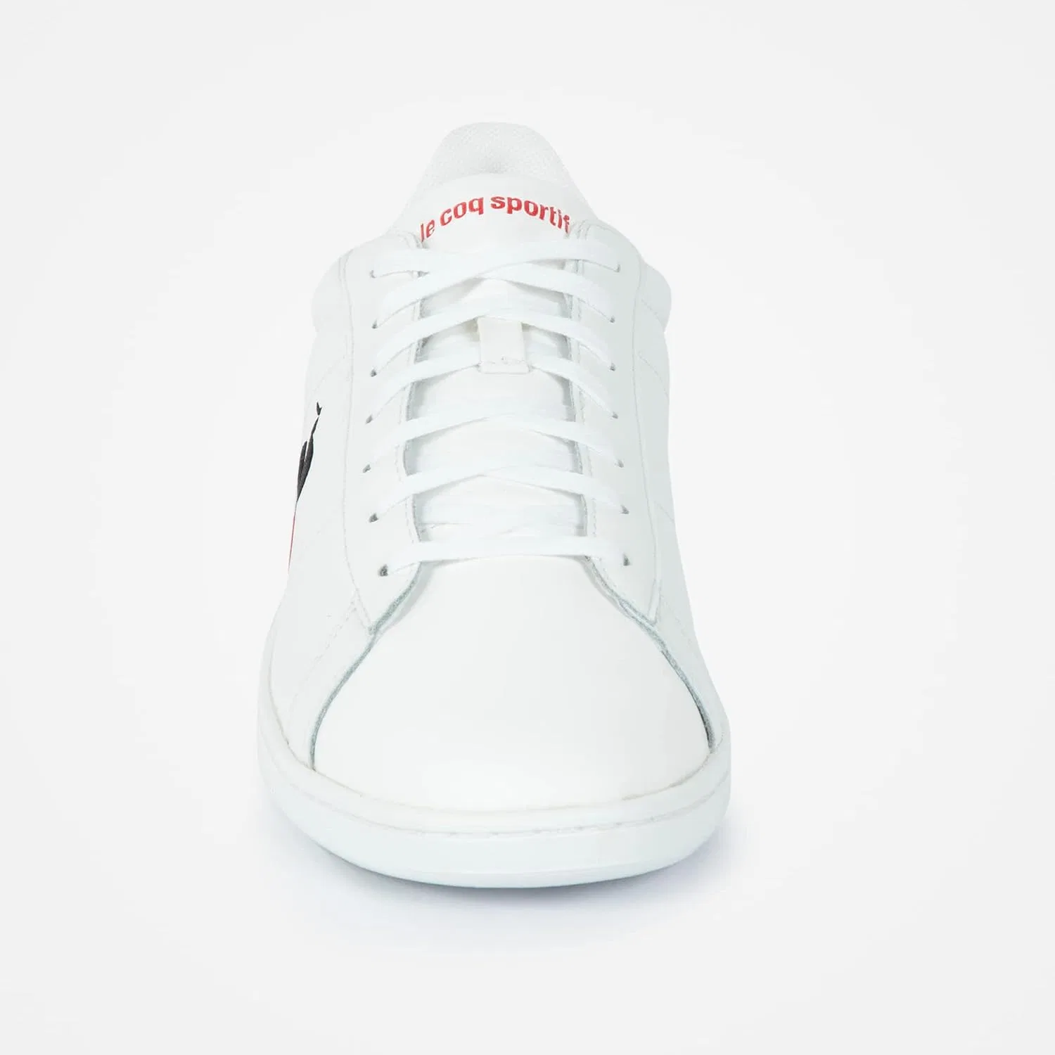 Кроссовки Le Coq Sportif Unisex Courtset Tennisschuhe, White Red Optical White Fiery Red — фото 2