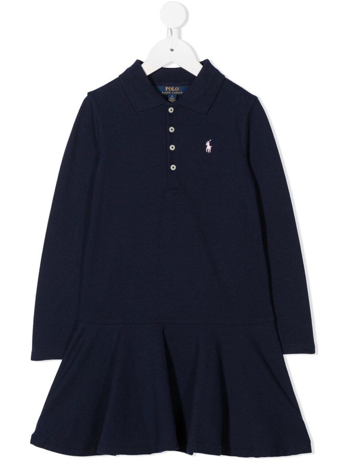 

Ralph Lauren платье поло с вышитым логотипом, синий