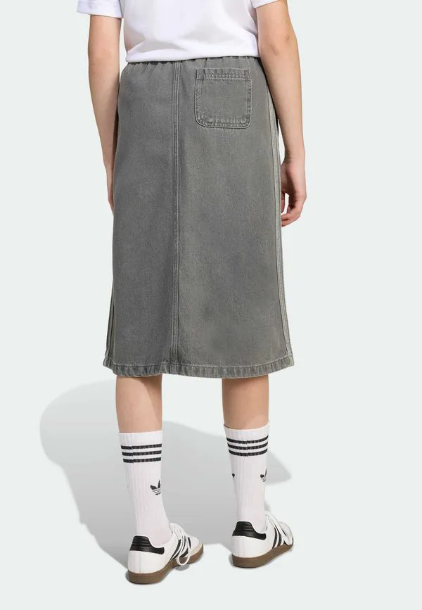 Джинсовая юбка Adidas Originals, Grey Denim — фото 2