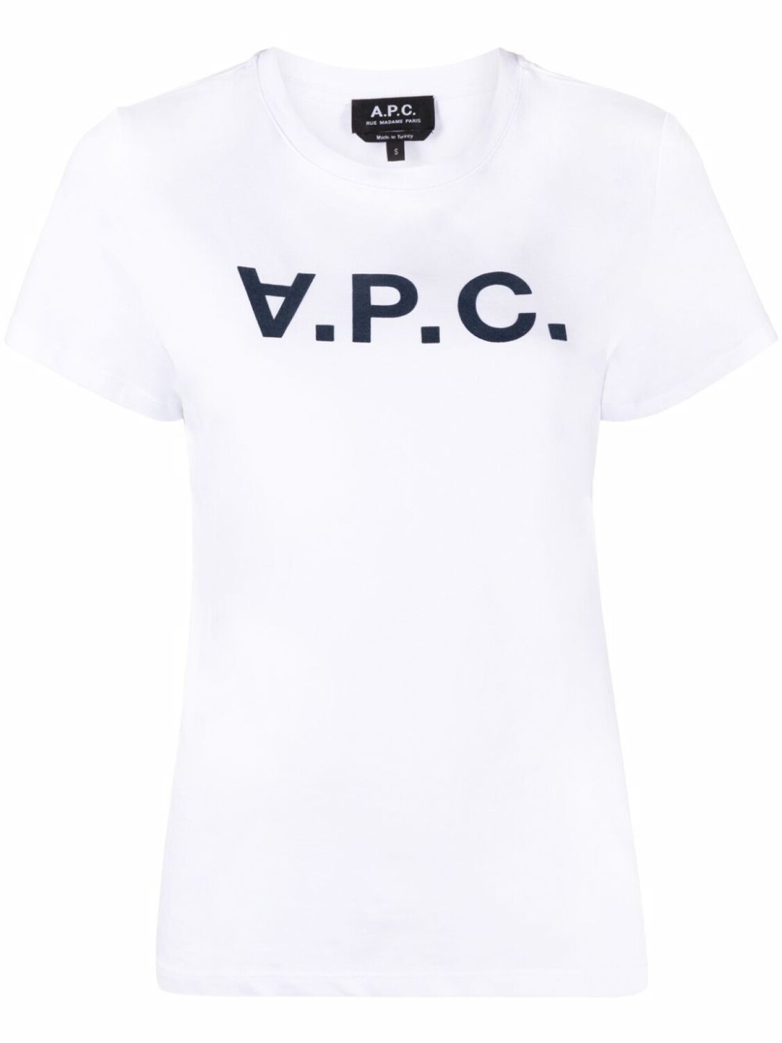 

A.P.C. футболка с логотипом, белый