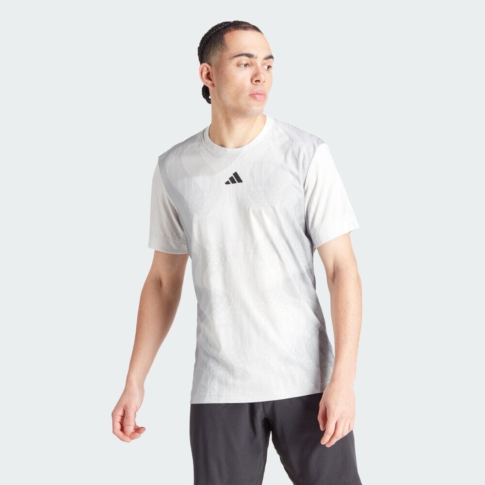 

Футболка Adidas Tennis Air Chill Pro Freelift Short Sleeve T-Shirt, цвет Grey One