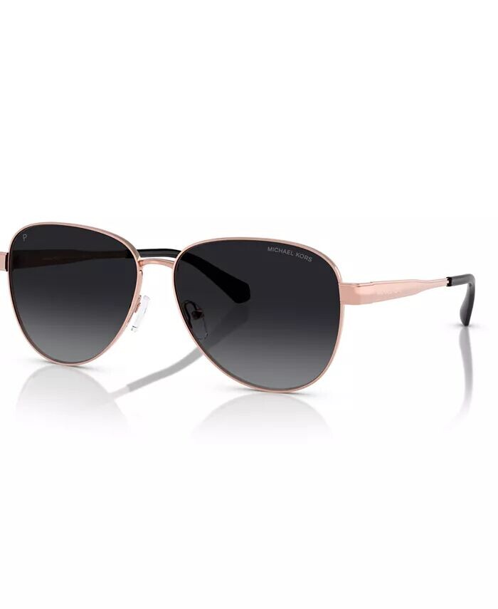 

Женские поляризованные солнцезащитные очки Biarritz MK1160 Michael Kors, розовый