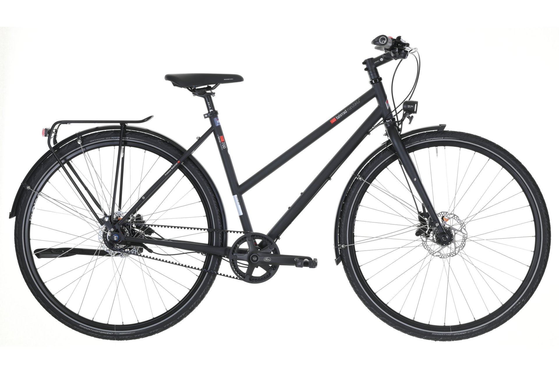 

Городской велосипед Vsf Fahrradmanufaktur T-700 alfine - 28 дюймов - trapez - 2026, schwarz | ebony matt