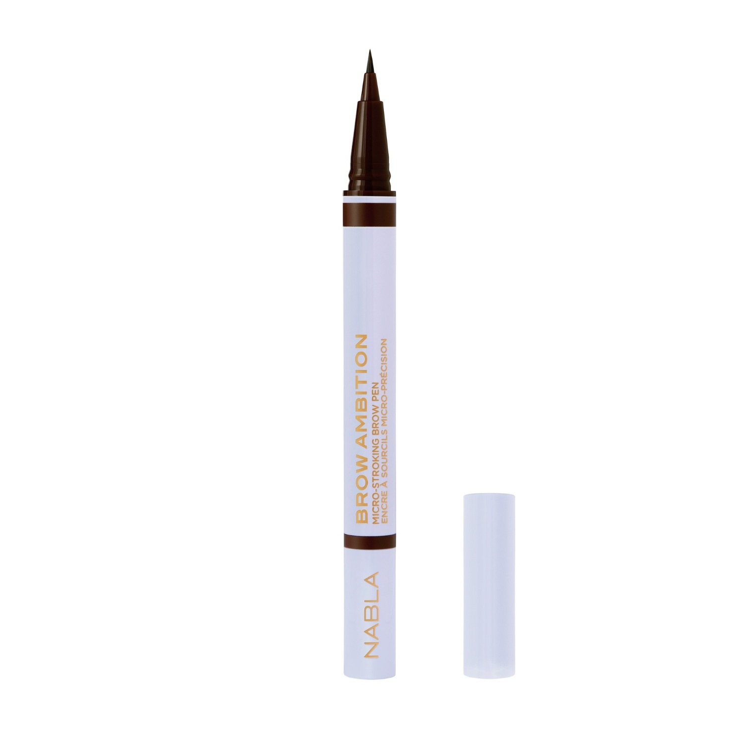 

Карандаш для бровей brow ambition Nabla, natural brown, объем 0.44 мл