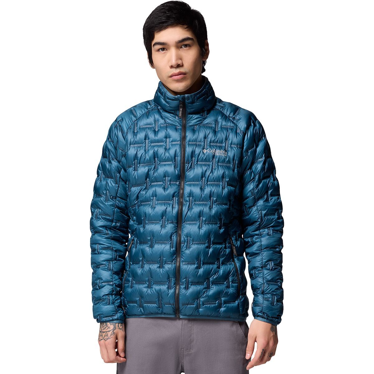 

Пуховая куртка Alpine Crux III Columbia, синий