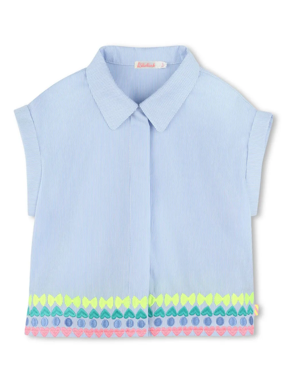 

Рубашка в полоску Billieblush, синий