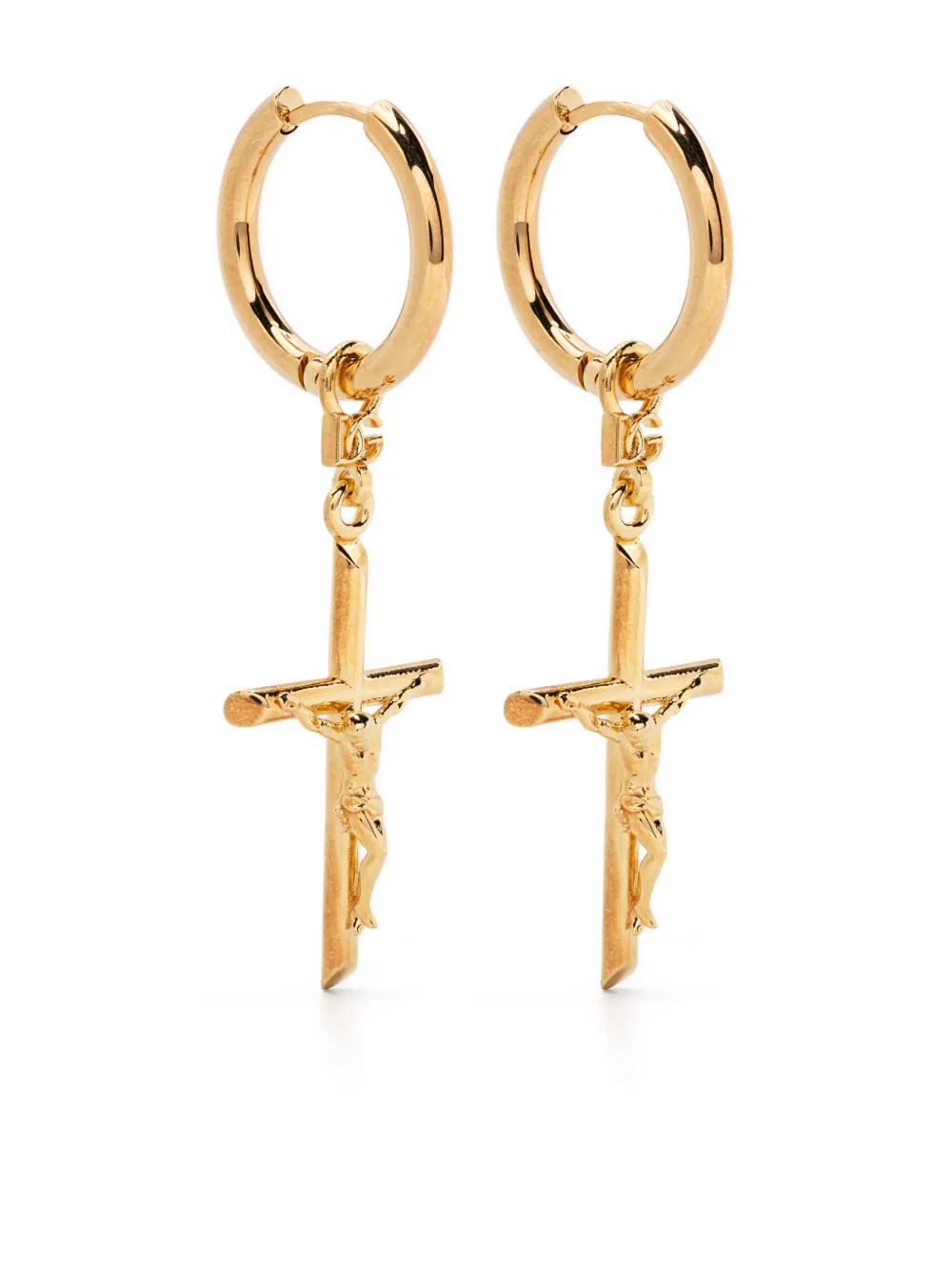 

Серьги-кольца DNA с подвеской DOLCE & GABBANA, золотой