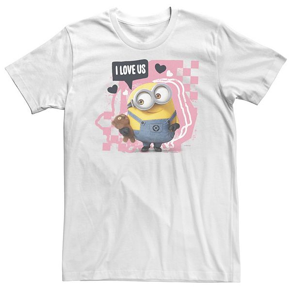 

Футболка Big & Tall Despicable Me Minions Valentine's Day I Love Us Licensed Character