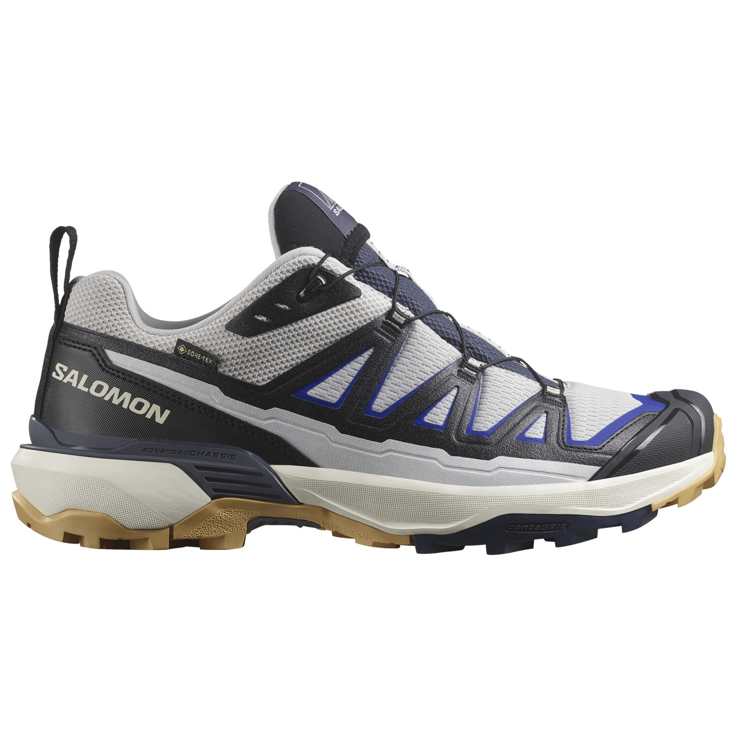 

Мультиспортивная обувь Salomon X Ultra 360 Edge GTX, цвет Gray Violet/Black/Surf The Web