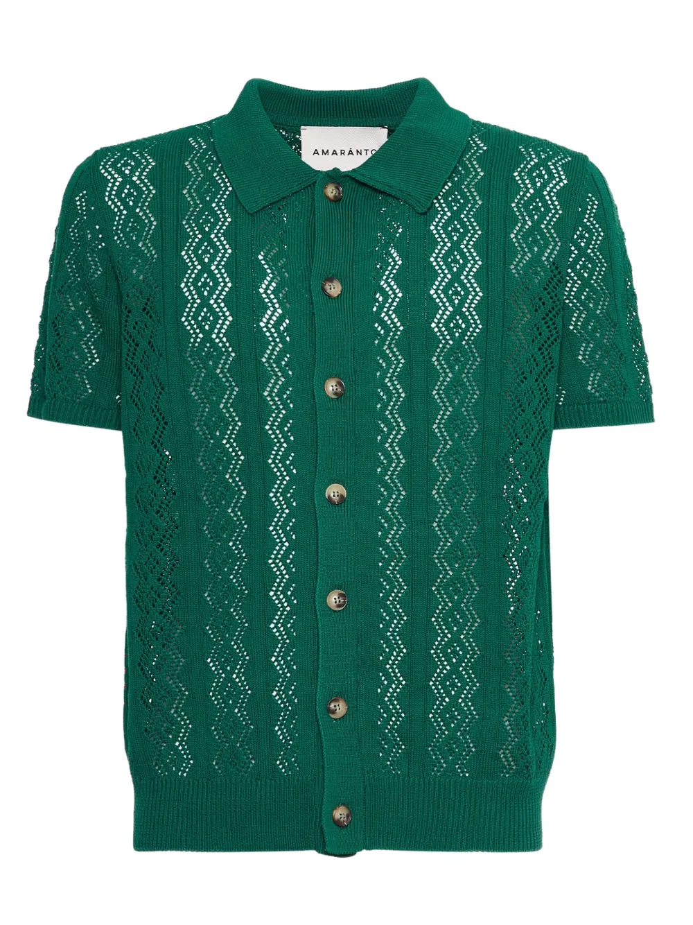 

Рубашка поло на пуговицах Amaranto, зеленый
