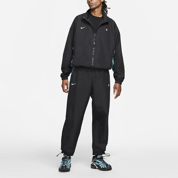 Спортивные штаны x skepta crossover print водонепроницаемые спортивные штаны us edition Nike, черный — фото 2