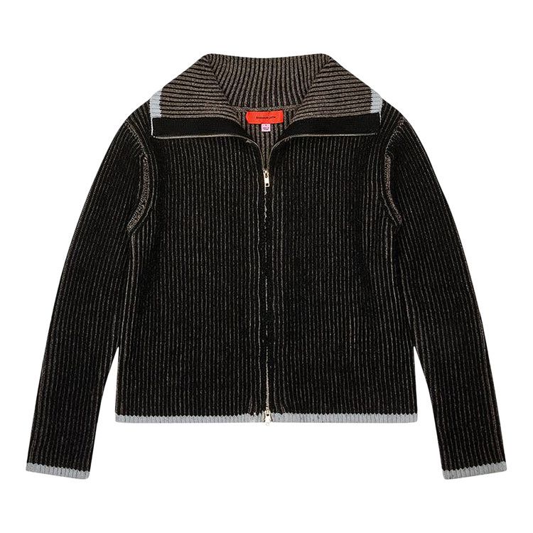 

Свитер Eckhaus Latta Huddle Zip Sweater, Blackbird