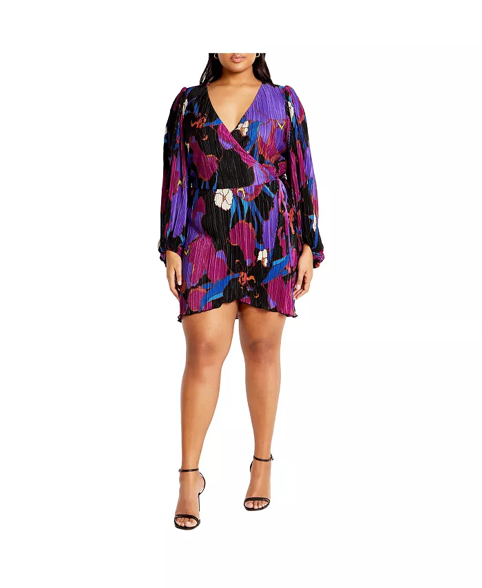 

Платье Kira Print plus size CITY CHIC, мультиколор