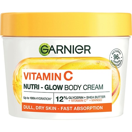 

Осветляющий крем для тела с витамином С Nutri-Glow Body Cream 380 мл Garnier