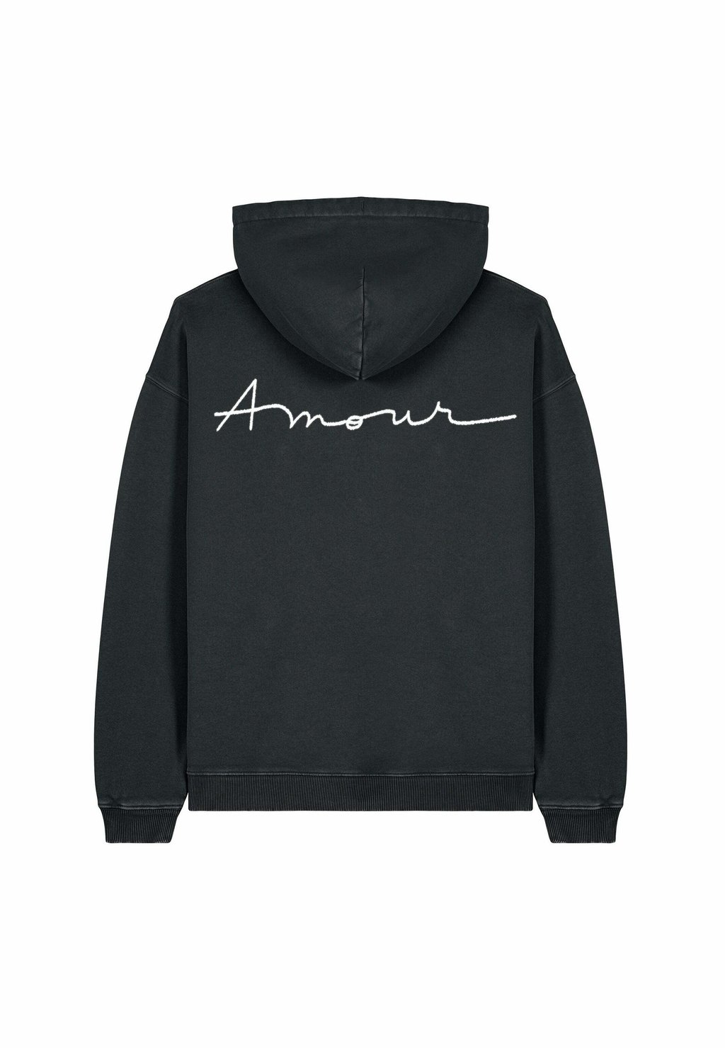 

Толстовка AMOUR EMBROIDERY UNISEX VINTAGE - Hoodie Mira Paris, цвет Black Denim