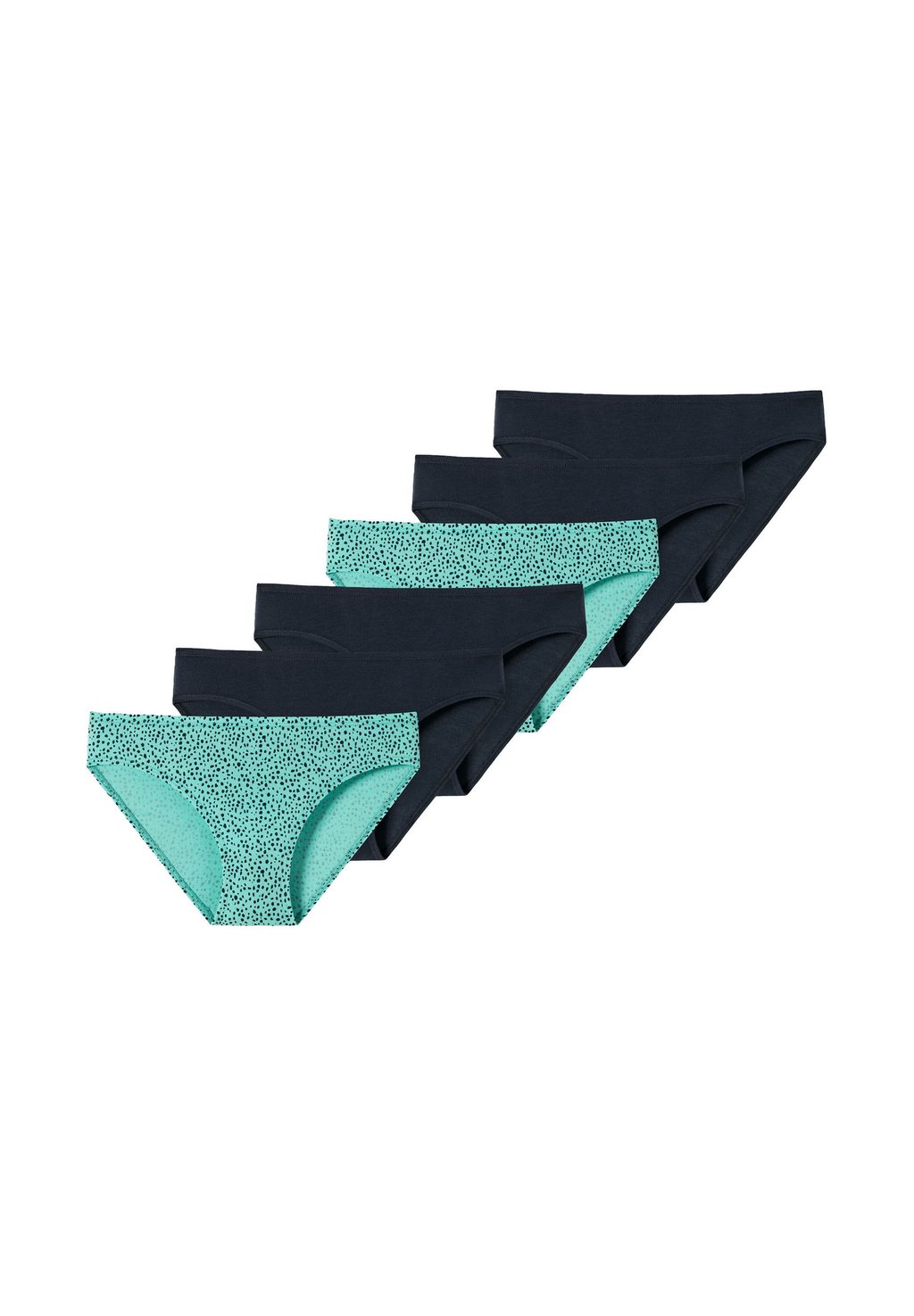 

Трусы-брифы 6-PACK Schiesser, зеленый
