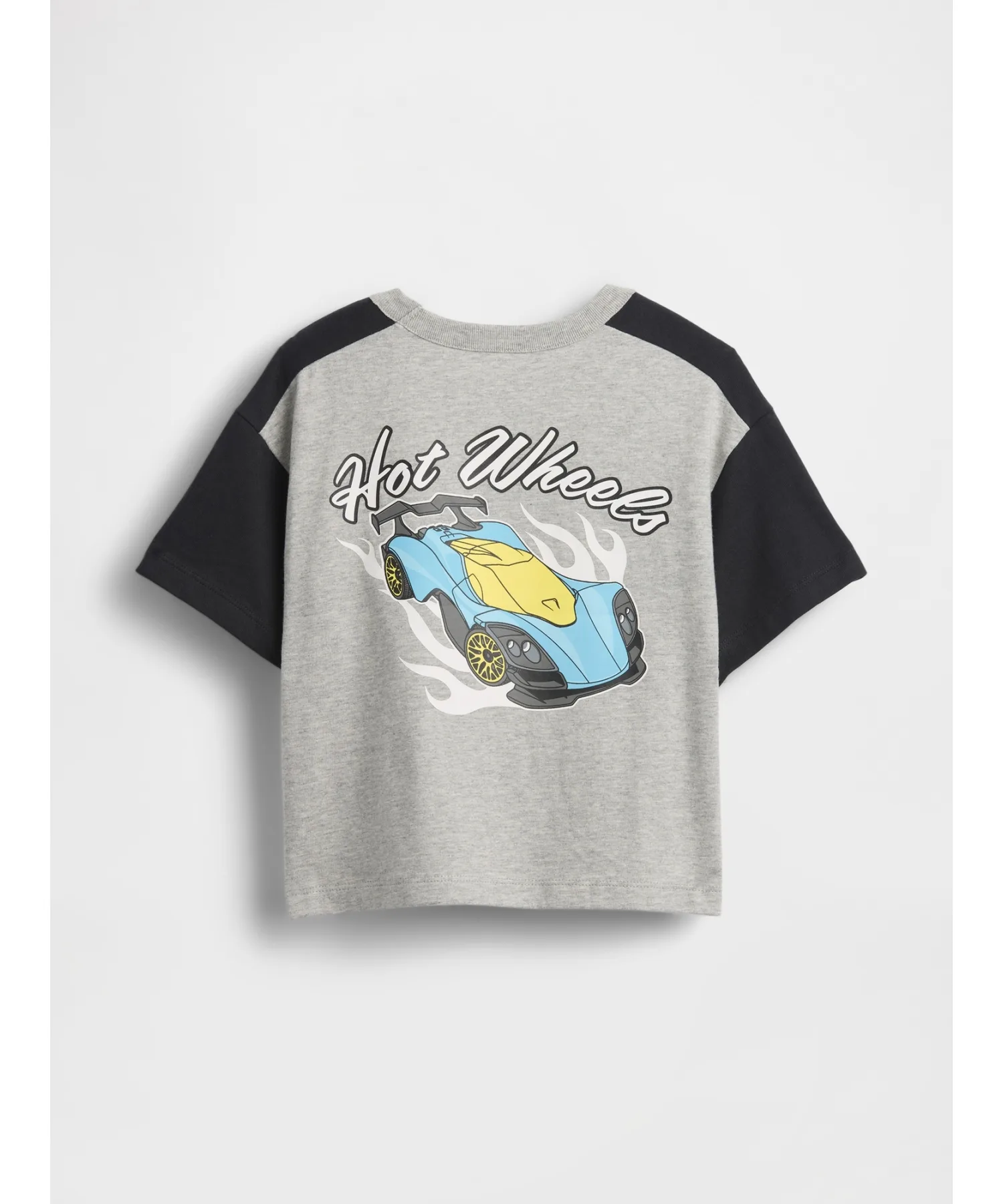 Детская футболка с принтом Hot Wheels GAP LOGO бежевая — фото 3