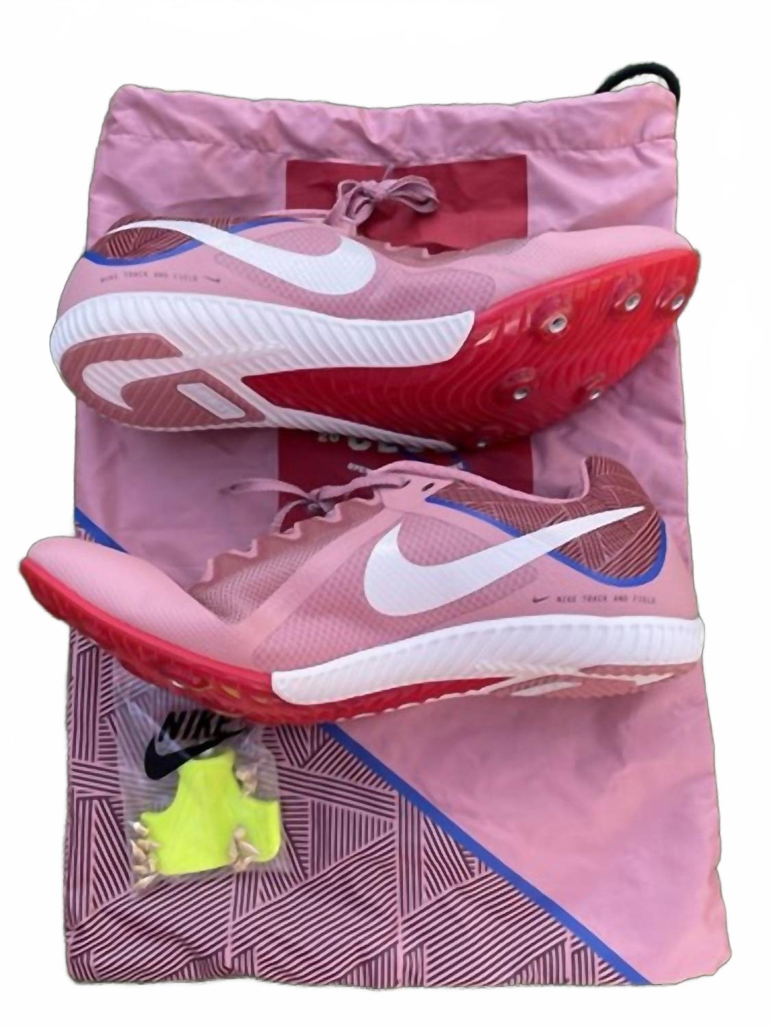 

Nike Мужские кроссовки Zoom Rival Multi Spikes в цвете Red Stardust/Pale Ivory