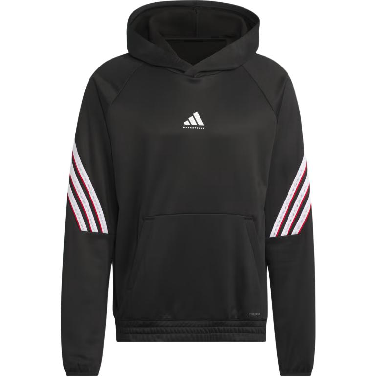 AdiClub Select Foundation Fleece Hoodie Adidas, черный — фото 3
