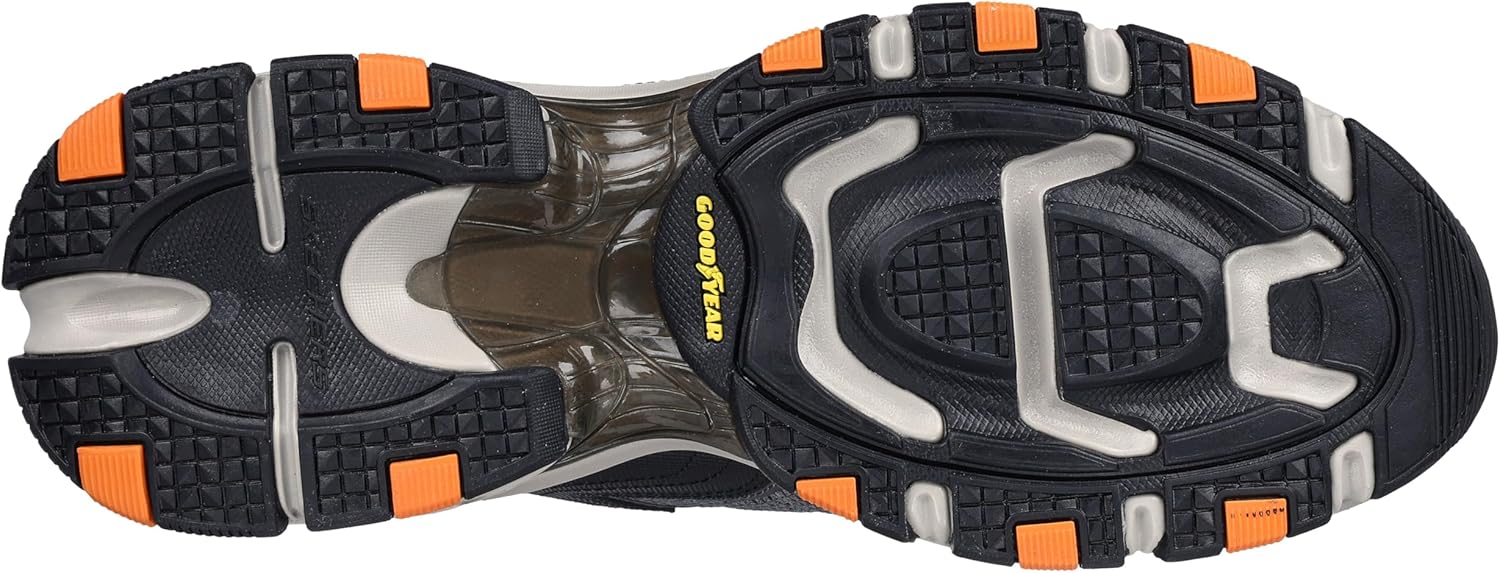 Мужские кроссовки Skechers Vigor 3.0 Drafting Slip-on без шнурков, черный — фото 2