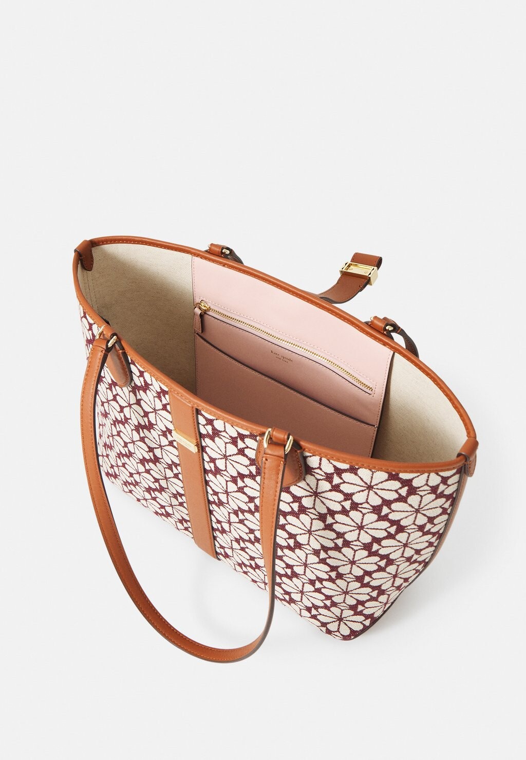 

Сумка FLOWER MEDIUM OPEN TOTE kate spade new york, лиловый