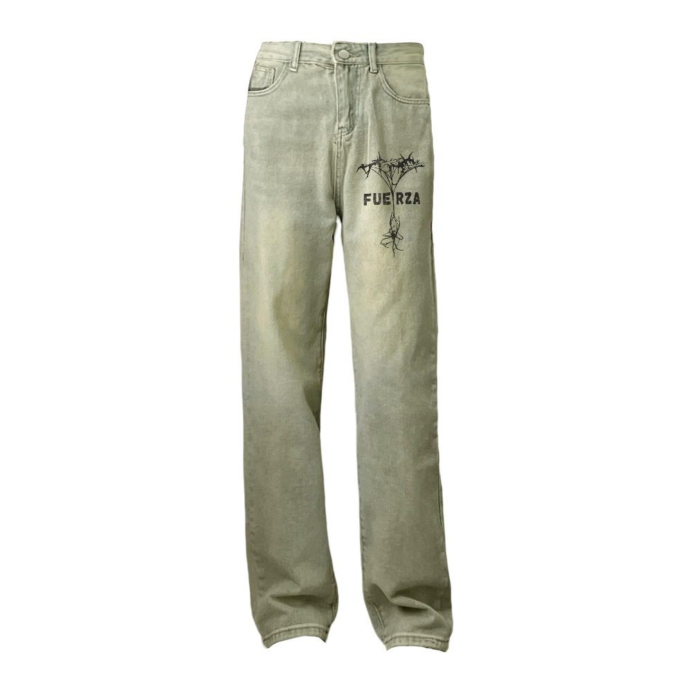 

Джинсы унисекс FUERZA, Yellow Mud Dark Claw