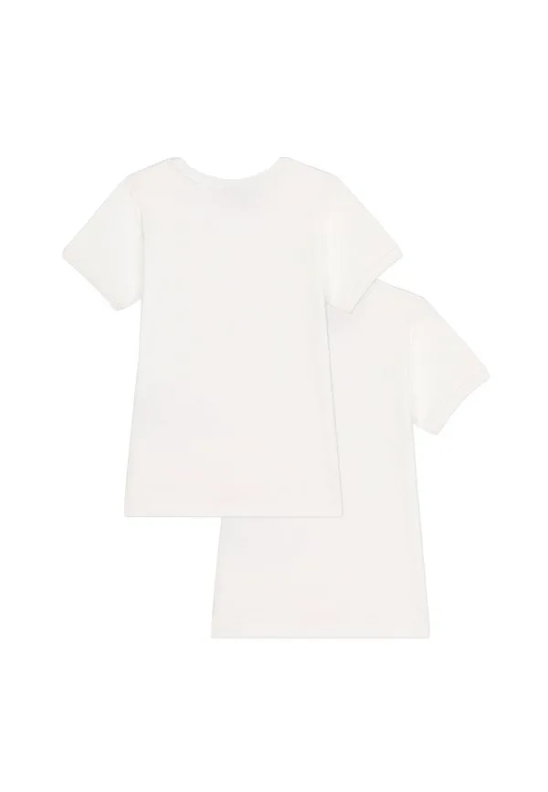 Базовая футболка iconique Petit Bateau, White — фото 2