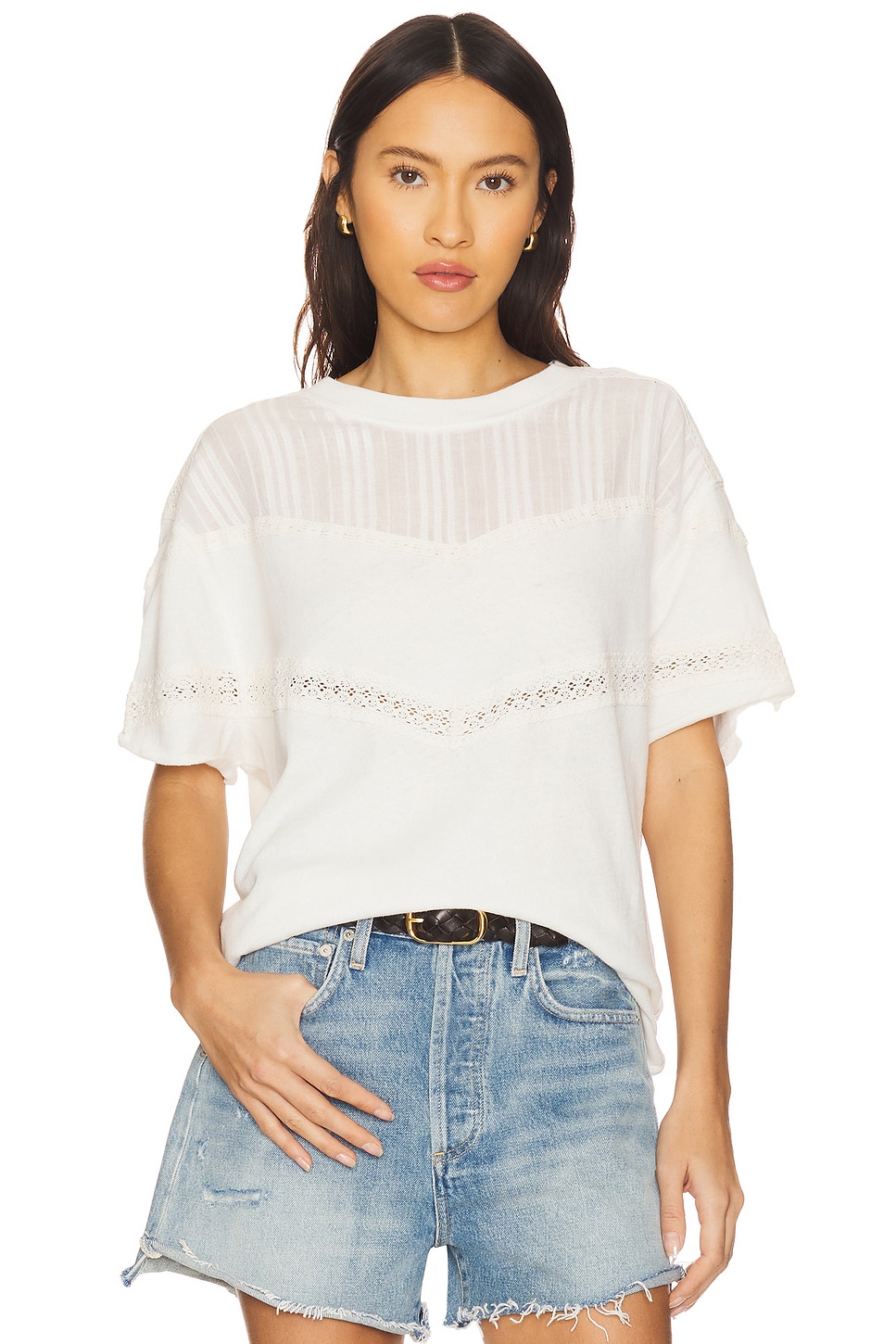 

Футболка Dorothy от Free People, ivory