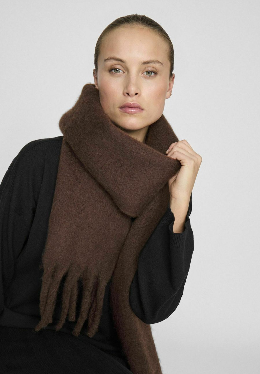

Шарф VILA Scarf, Coffee Bean/Dark Brown