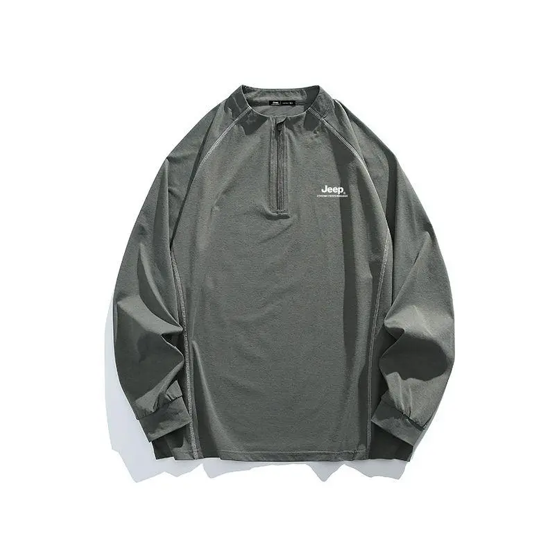 

Футболка-поло Air Force 1 Unisex Jeep, серый зеленый