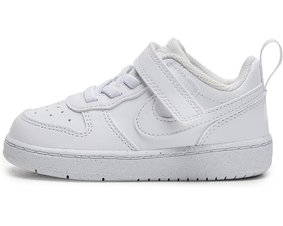 Детские кроссовки Nike Kids Court Borough Low Recraft (Infant/Toddler), White/White/White — фото 4
